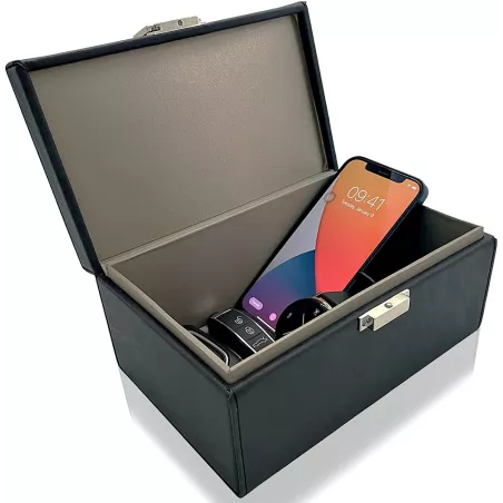 briidea Faraday Box Key Fob Protector, RFID Signal Blocking Box, Faraday Box Signal Blocking Shielding Box for Car Key